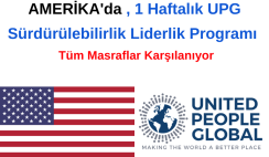 Amerika , 1 Haftalık UPG Sürdürülebilirlik Liderlik Programı – Tüm Masraflar Karşılanıyor