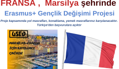 Fransa , Marsilya 7 Günlük Gençlik Değişimi Projesi