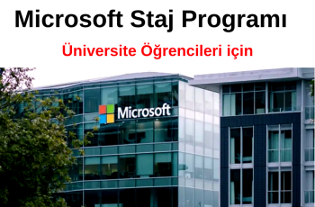 Microsoft Staj Programı – Üniversite Öğrencileri için