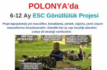 Polonya 6-12 Ay ESC Gönüllülük Projesi