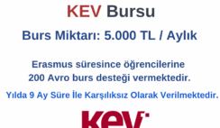 KEV Bursu Duyurusu KEV Bursu Duyurusu