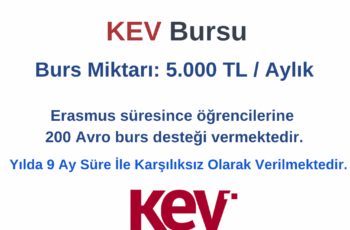 KEV Bursu Duyurusu