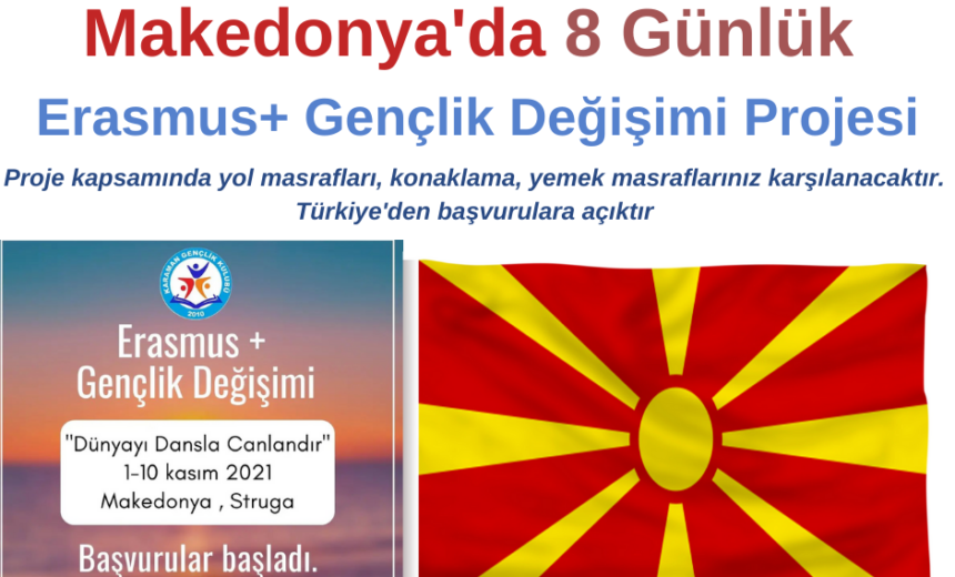 Makedonya 8 Günlük Erasmus+ Gençlik Değişimi img