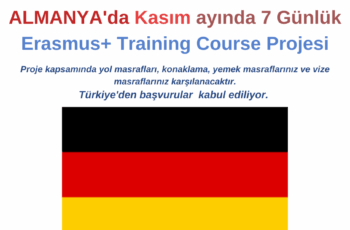 Almanya 5 Günlük Training Course Almanya 5 Günlük Training Course
