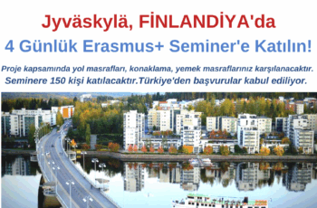 Finlandiya 4 Günlük Erasmus+ Seminer Finlandiya 4 Günlük Erasmus+ Seminer