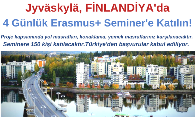 Finlandiya 4 Günlük Erasmus+ Seminer img