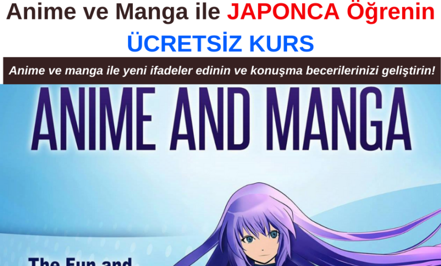 Anime ve Manga ile JAPONCA öğrenin – ücretsiz kurs img