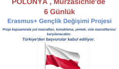 Polonya , Murzasichle’de 6 Günlük Erasmus+ Projesi