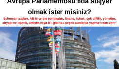 Avrupa Parlamentosu’nda stajyer olmak ister misiniz?