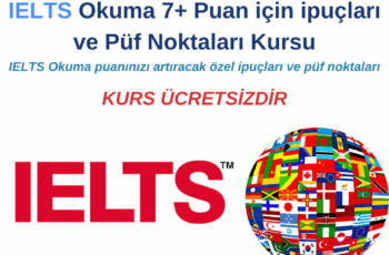 IELTS Okuma 7+ puan için ipuçları ve püf noktaları Kursu IELTS Okuma 7+ puan için ipuçları ve püf noktaları Kursu
