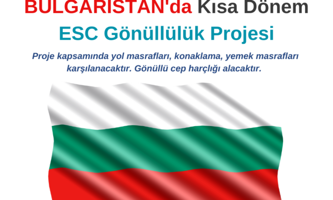 Bulgaristan Kısa Dönem ESC Gönüllülük Projesi img