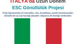 İtalya Uzun Dönem ESC Gönüllülük Projesi İtalya Uzun Dönem ESC Gönüllülük Projesi