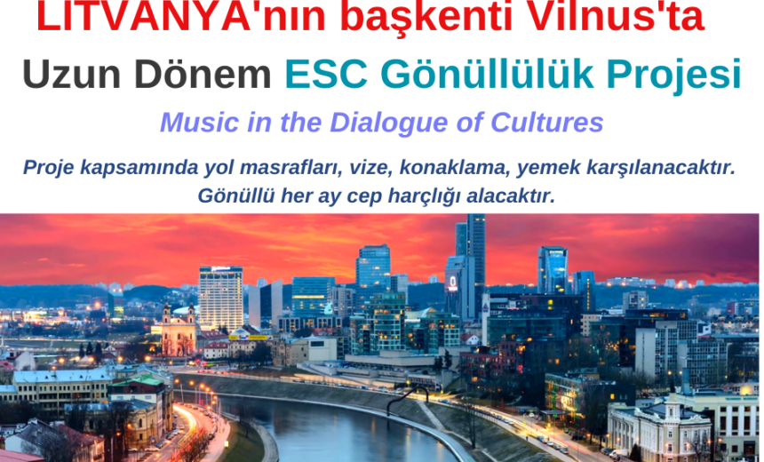 Litvanya’nın başkenti Vilnius’ta Uzun Dönem Gönüllülük Projesi img