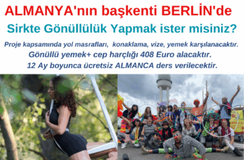 Almanya’nın başkenti Berlin’de Sirkte Gönüllülük Yapmak ister misiniz?