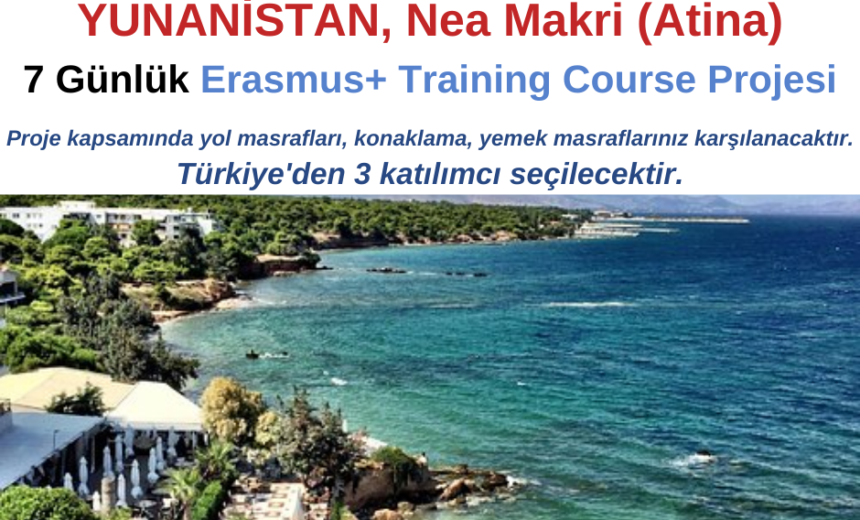 Yunanistan 7 Günlük Erasmus+ Eğitim Kursu Projesi img