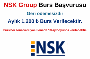 NSK Group Burs Duyurusu