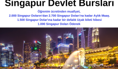 Singapur Devlet Burslarına Başvurma Fırsatını Kaçırmayın