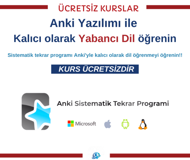 Anki Yazılımı ile Kalıcı olarak Yabancı Dil öğrenin