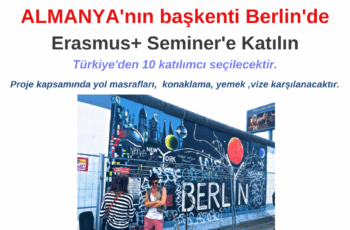 Almanya , Berlin Erasmus+ Seminer Almanya , Berlin Erasmus+ Seminer