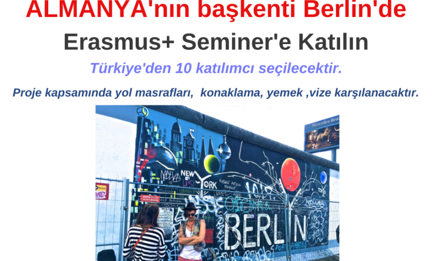 Almanya , Berlin Erasmus+ Seminer img