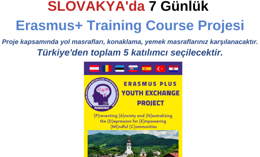 Slovakya 7 Günlük Erasmus+ Gençlik Değişimi Projesi img