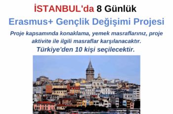 Istanbul’da 8 Günlük Erasmus+ Gençlik Değişimi Projesi