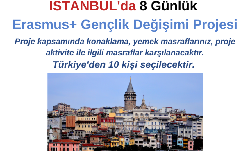 Istanbul’da 8 Günlük Erasmus+ Gençlik Değişimi Projesi img