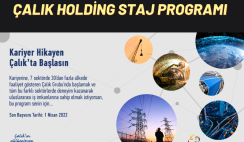 Çalık Holding Staj Programına Başvurun