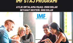 IMF Staj Programı – Yaz Döneminde Maaşlı Staj