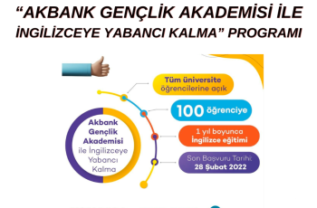Akbank Gençlik Akademisine Başvur