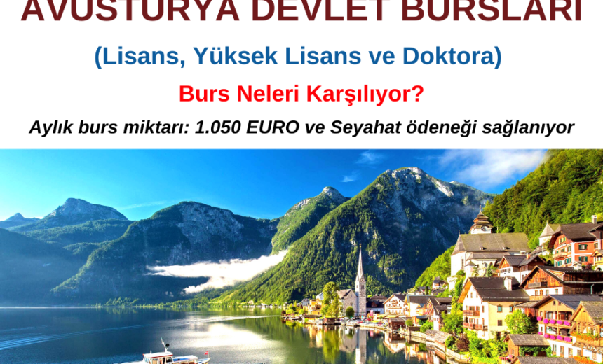 Avusturya Devlet Bursları – Lisans, Yüksek Lisans, Doktora img