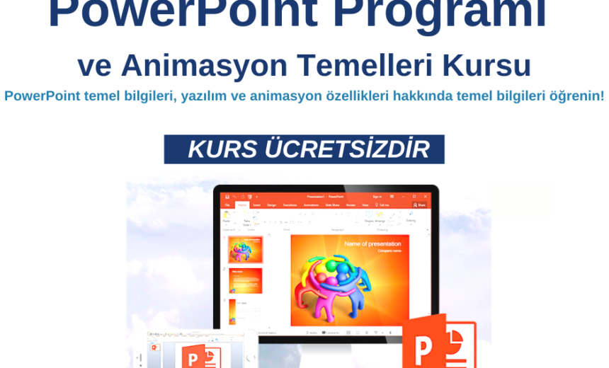 Yeni Başlayanlar için PowerPoint Programı ve Animasyon Temelleri Kursu – ÜCRETSİZ img