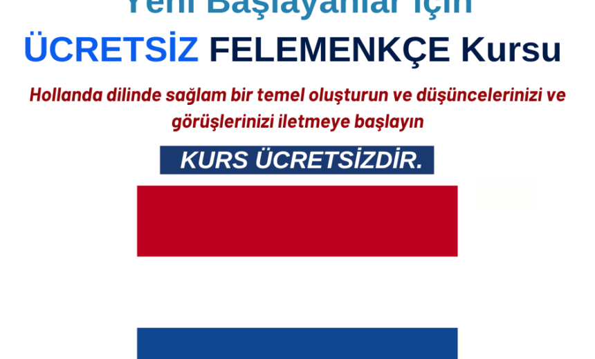 Felemenkçe Kursu , Yeni Başlayanlar için – Ücretsiz img