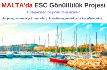 Malta, Uzun Dönem ESC Gönüllülük Projesi Malta, Uzun Dönem ESC Gönüllülük Projesi