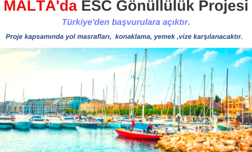 Malta, Uzun Dönem ESC Gönüllülük Projesi img