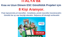 Italya Kısa ve Uzun Dönem Gönüllülük Projeleri Italya Kısa ve Uzun Dönem Gönüllülük Projeleri