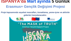 İspanya Mart ayında 5 Günlük Erasmus+ Gençlik Değişimi Projesi İspanya Mart ayında 5 Günlük Erasmus+ Gençlik Değişimi Projesi