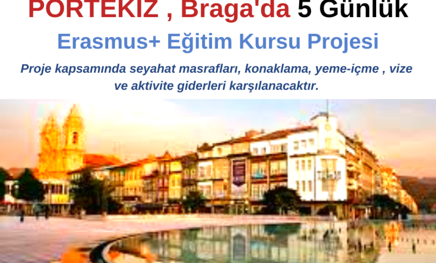 Portekiz , Braga 5 Günlük Erasmus+ Eğitim Kursu Projesi img