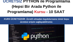Python ile Programlama (Hepsi Bir Arada Python ile Programlama) – 10 SAAT
