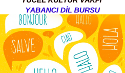 Yücel Kültür Vakfı Yabancı Dil Bursu Başvurusu