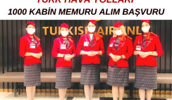 Türk Hava Yolları 1000 Kabin Memuru Alım Başvuru
