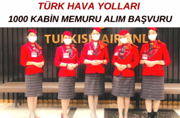 Türk Hava Yolları 1000 Kabin Memuru Alım Başvuru