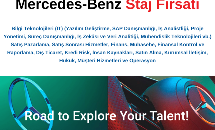 Mercedes Benz Uzun Dönem Staj Başvurusu 2022 img