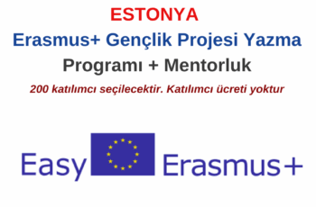 Estonya – Erasmus+ Gençlik Projesi Yazma Programı + Mentorluk Estonya – Erasmus+ Gençlik Projesi Yazma Programı + Mentorluk
