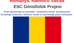 Romanya, Ramnicu Valcea – ESC Gönüllülük Projesi Romanya, Ramnicu Valcea – ESC Gönüllülük Projesi
