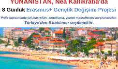 Yunanistan, Nea Kallikratia 8 Günlük Gençlik Değişimi Projesi Yunanistan, Nea Kallikratia 8 Günlük Gençlik Değişimi Projesi