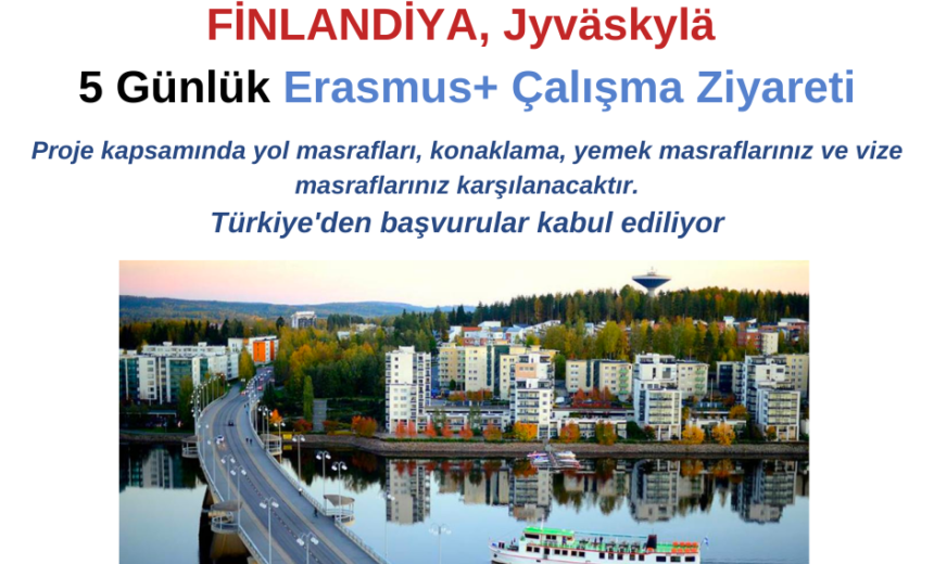 Finlandiya 5 Günlük Erasmus+ Çalışma Ziyareti Programı img