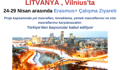 Litvanya Erasmus+ Çalışma Ziyareti Programı Litvanya Erasmus+ Çalışma Ziyareti Programı