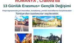 Romanya , Craiova 13 Günlük Erasmus+ Gençlik Değişimi Projesi Romanya , Craiova 13 Günlük Erasmus+ Gençlik Değişimi Projesi