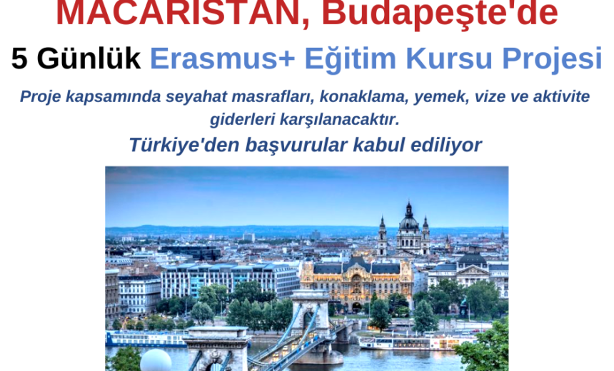 Macaristan , Budapeşte 5 Günlük Erasmus+ Eğitim Kursu img